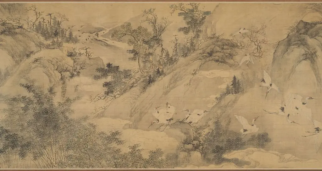 One Hundred Cranes, by Unknown