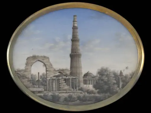 One of five views of Delhi., by Unknown