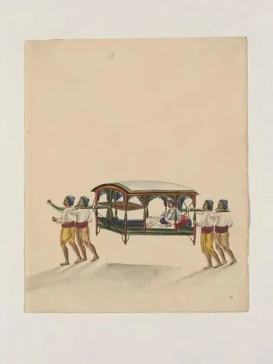 One of Forty-two drawings of occupations and conveyances, by Unknown