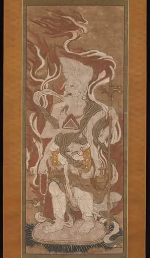 十二天像(火天)|One of the Twelve Devas: Katen, by Unknown