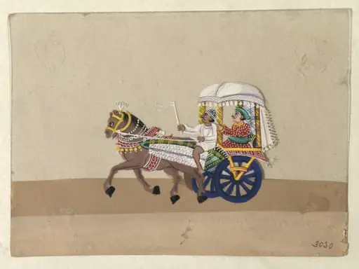 One of Twelve drawings depicting methods of transport, by Unknown