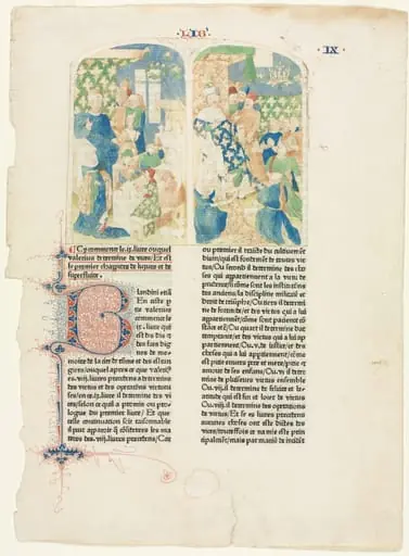 Opening Page of Book IX of Valerius Maximus's Facta et dicta memorabilia, by Unknown