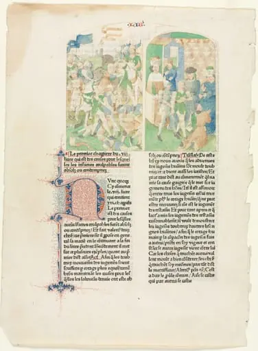 Opening Page of Book VIII of Valerius Maximus's Facta et dicta memorabilia, by Unknown