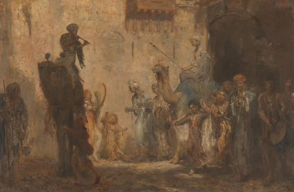 Oriental Wedding, by Unknown, unspecified, 1911