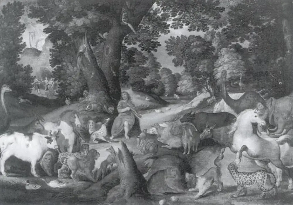 Orpheus Charming the Beasts, by Unknown