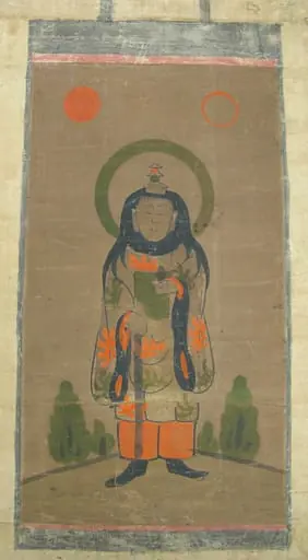 雨宝童子図大津絵|Ōtsu-e of Uhō Dōji, by Unknown