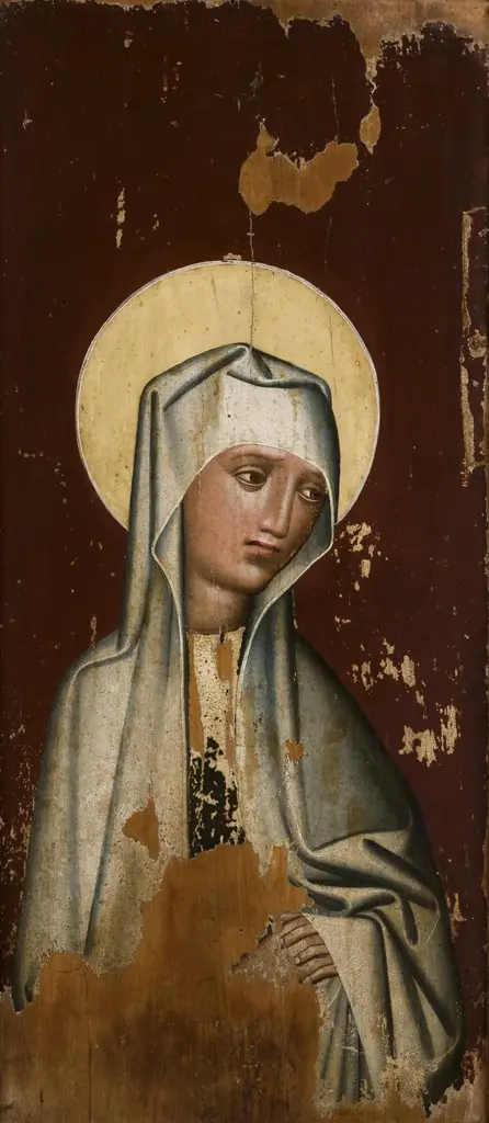 Our Lady of Sorrows from the parish church of St Ursula in Korzenna, by Unknown