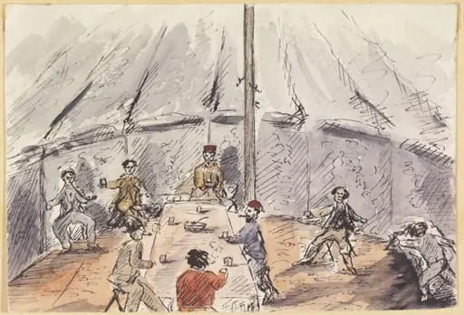 Our tent-life at Baalbec, by Unknown