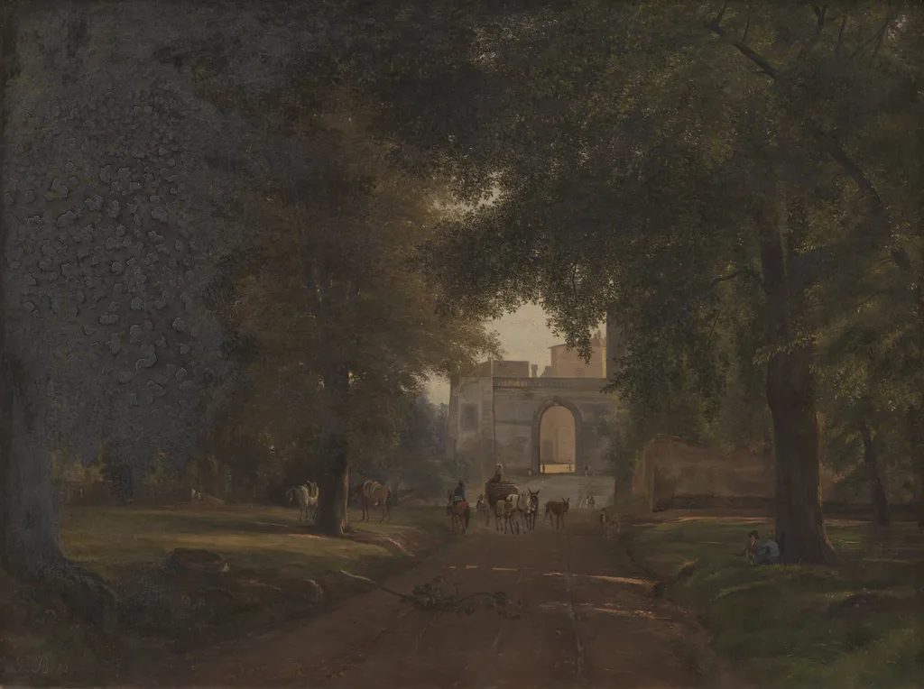 Outside Ariccia, by Unknown, 1882