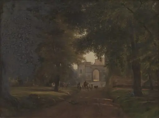 Outside Ariccia, by Unknown