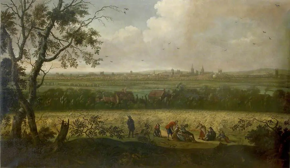 Oxford from the South-west, by Unknown