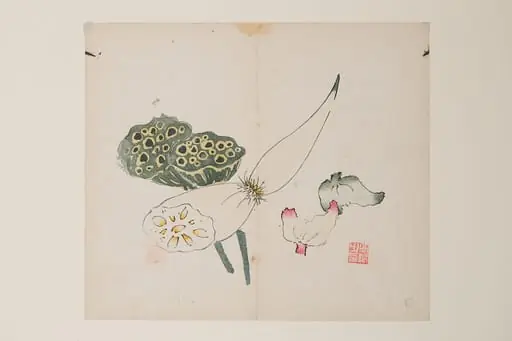 明 十竹齋書畫譜 四開|Page from Shi Zhu Zhai, by Unknown