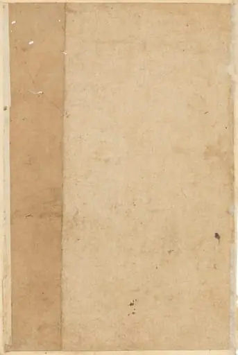 Page from Tales of a Parrot (Tuti-nama): blank page, by Unknown