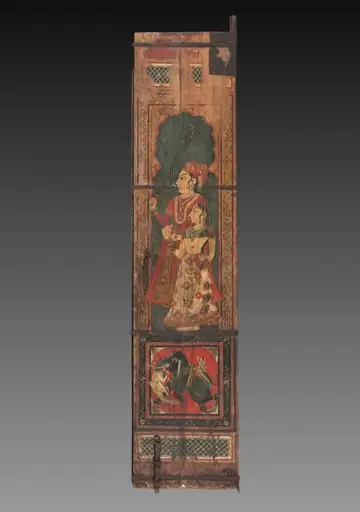 Painted Door, by Unknown