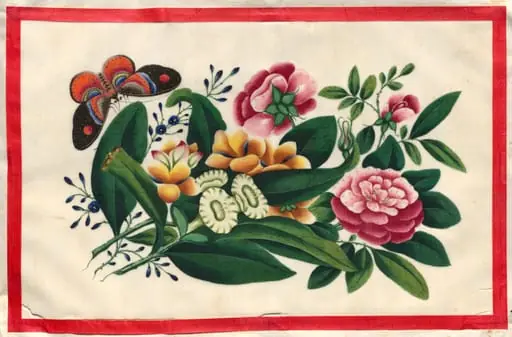 Painting Eight from Illustrated Book of Flowers and Butterflies, by Unknown