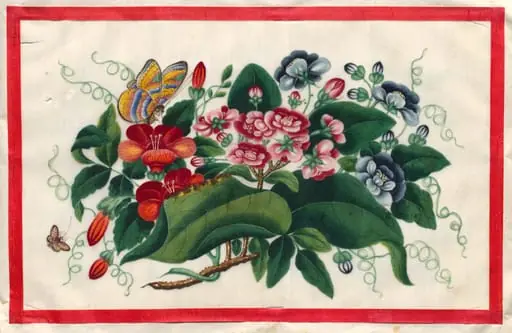 Painting Five from Illustrated Book of Flowers and Butterflies, by Unknown