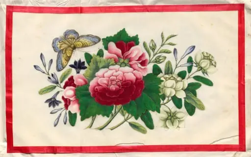 Painting Nine from Illustrated Book of Flowers and Butterflies, by Unknown