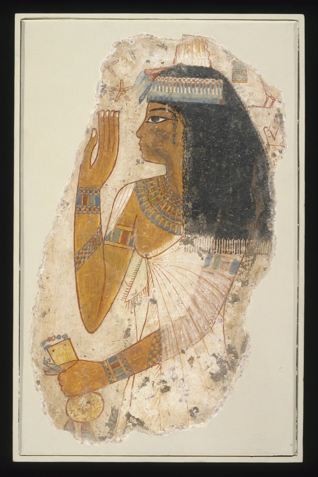 Painting of Lady Tjepu, by Unknown, unspecified, 1396
