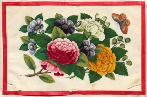 Painting Three from Illustrated Book of Flowers and Butterflies, by Unknown