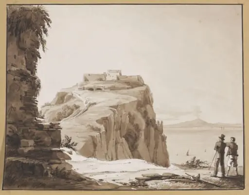 Palais de Tibere a Capri, by Unknown