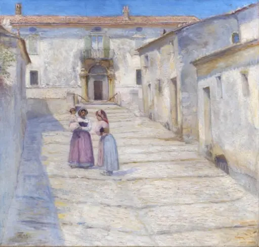 Palazzo Ferrante i Cività d'Antino, by Unknown