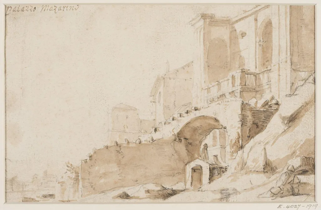 Palazzo Mazzarini, Rome, by Unknown, 1600