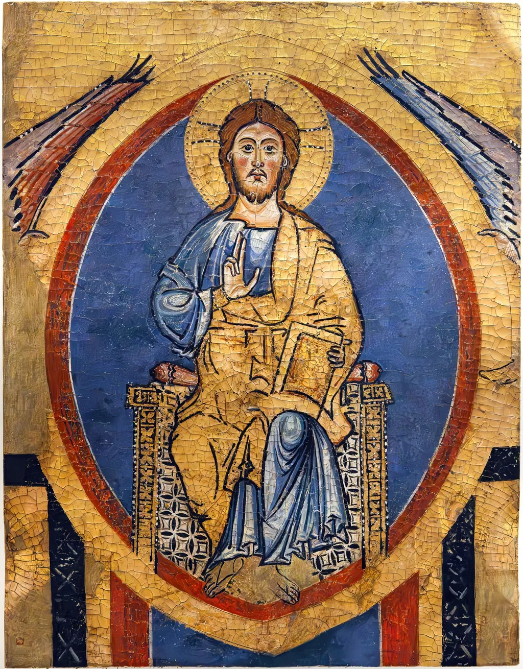 Part of an Italian Crucifix, by Unknown, unspecified