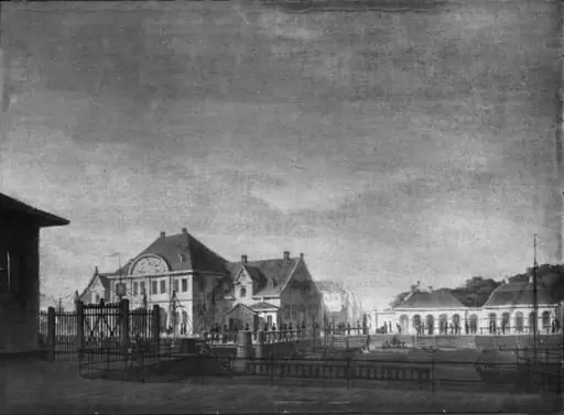 Parti af Toldboden, by Unknown