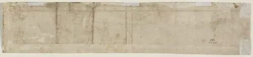 Partial Architectural Study (verso), by Unknown