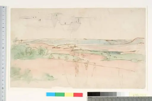 Partie ved Udkanten af Winding [Vinding] Skov i Bryrupegnen, by Unknown