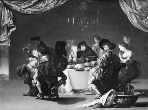 Party Scene, by Unknown
