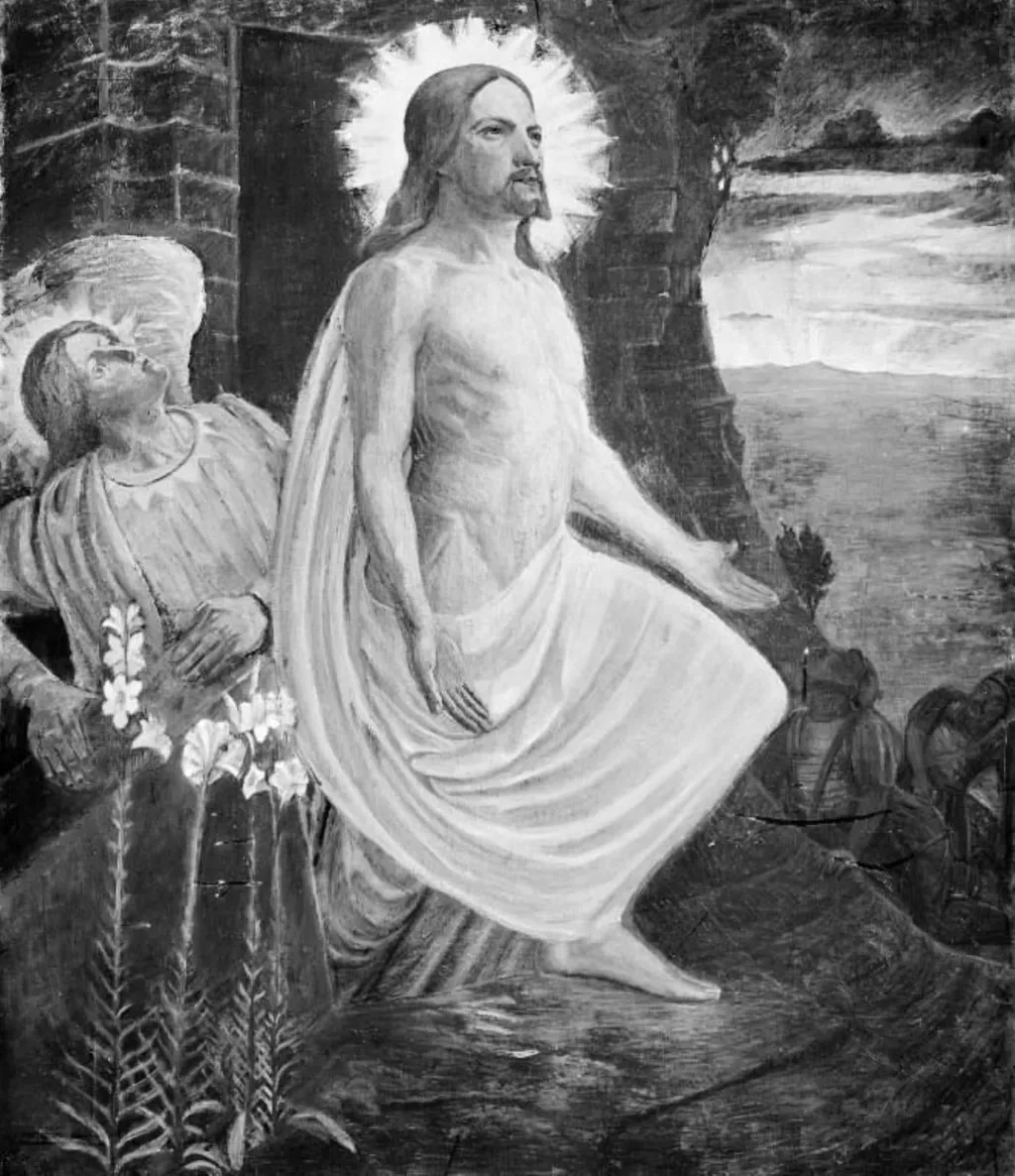 Påskemorgen. Kristi opstandelse, by Unknown, 1850
