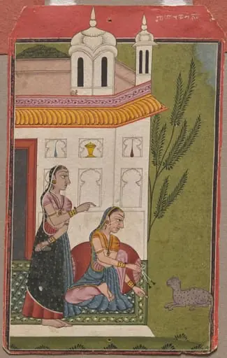 Patamanjari Ragini of Dipak, from a Ragamala, by Unknown