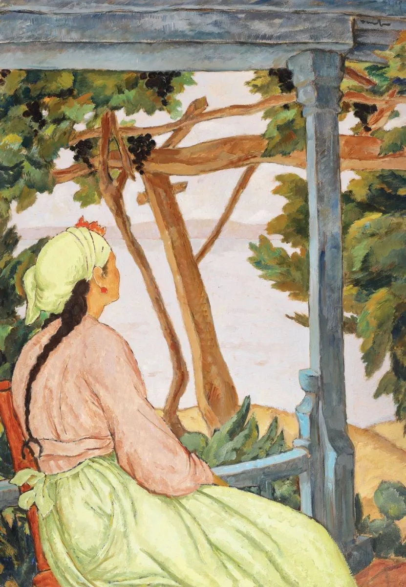 Pe prispa pescarului, by Unknown, 1936