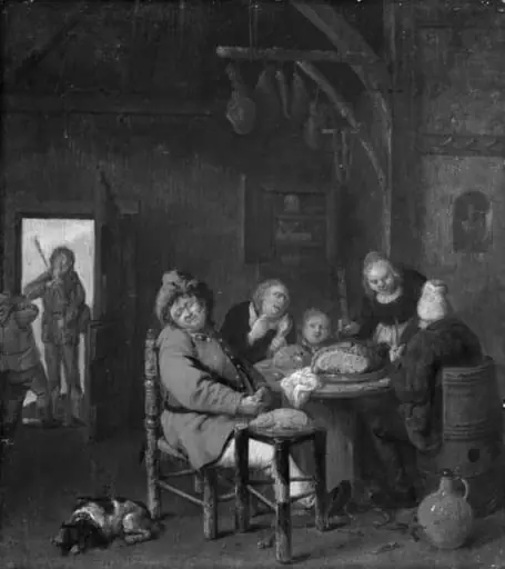 Peasant Family, by Unknown