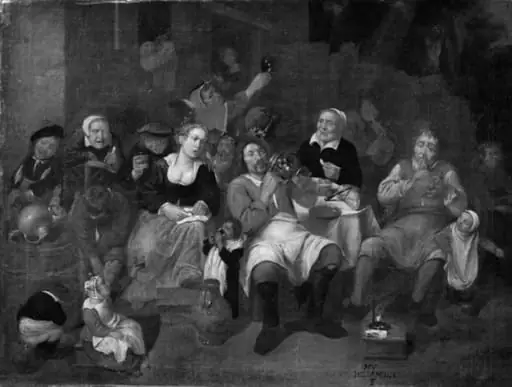 Peasants Merry-Making, by Unknown
