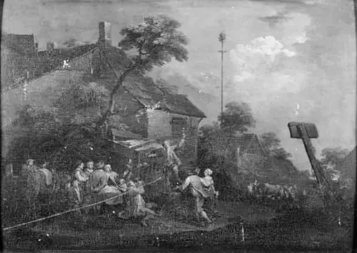 Peasants Merry-Making, by Unknown