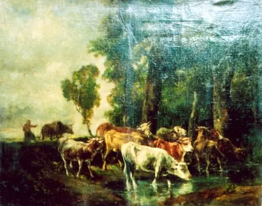 Peisaj animalier, by Unknown
