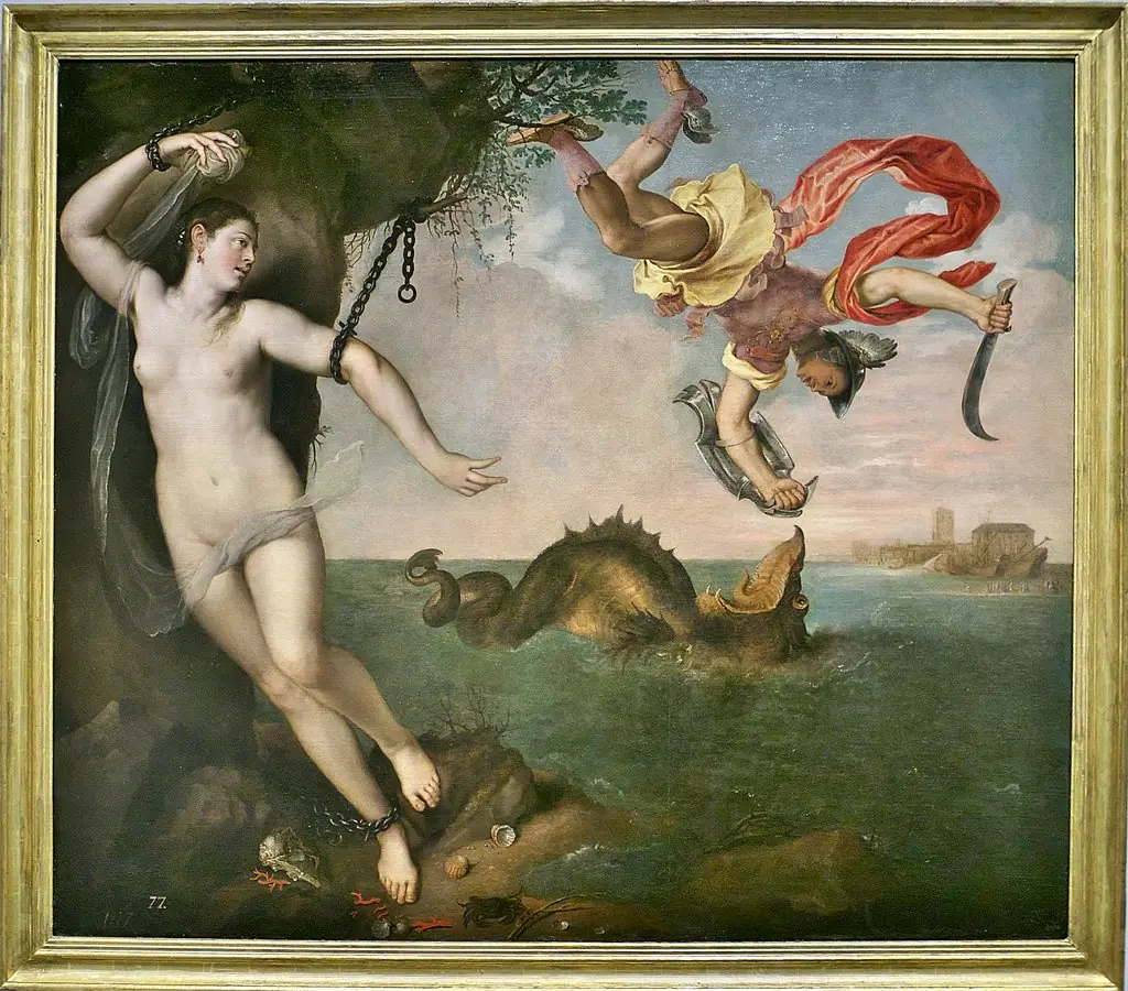 Perseus and Andromeda, by Unknown