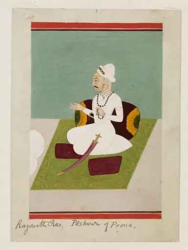 Peshwar Raghunath Rao, by Unknown