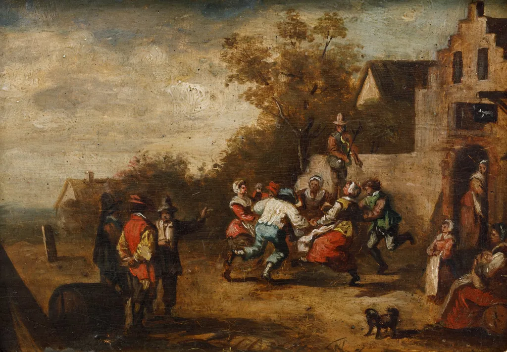 Petrecere, by Unknown, 1850