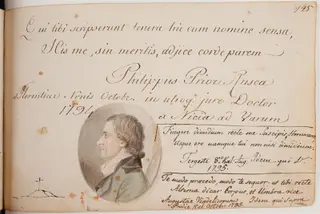 Philip. P. Rusca, by Unknown, 1750