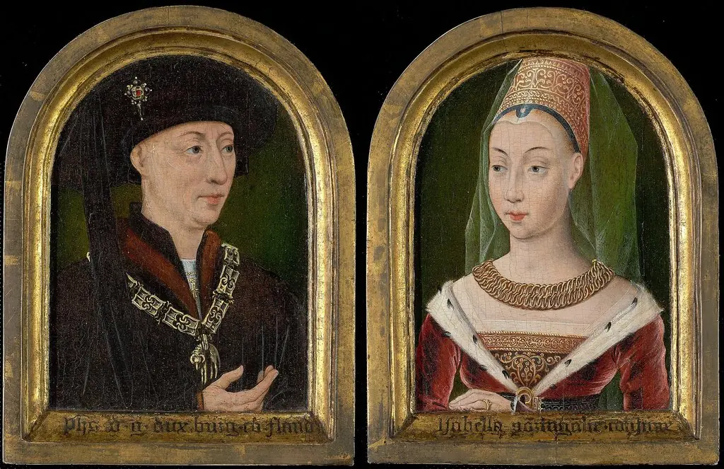 Philip the Good, Duke of Burgundy; Isabelle of Bourbon (?), by Unknown