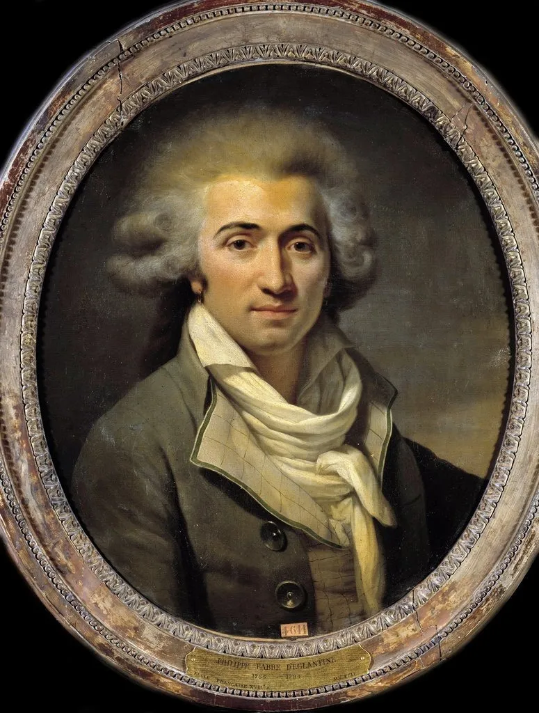 Philippe François Nazaire Fabre named 'Eglantine' (1750-1794), by Unknown, oil