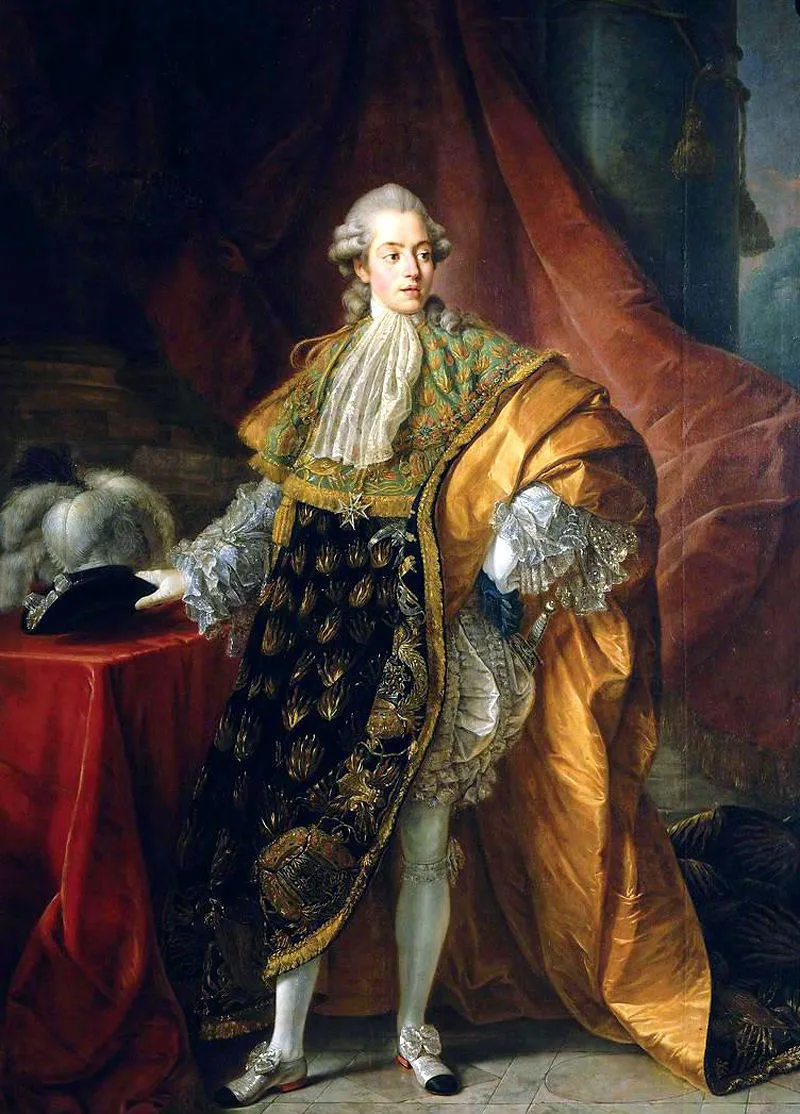 Philippe of France, Count of Artois (1757-1836), by Unknown, oil