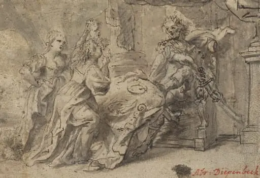 Philomela, Procne, and the Thracian King Tereus, by Unknown