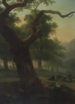 Picnic in the Catskills, by Unknown, 1840