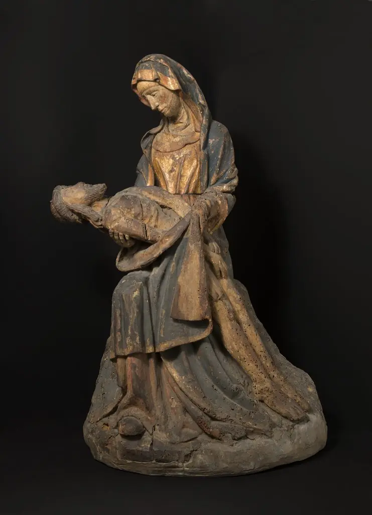 Pietà, by Unknown, 1450