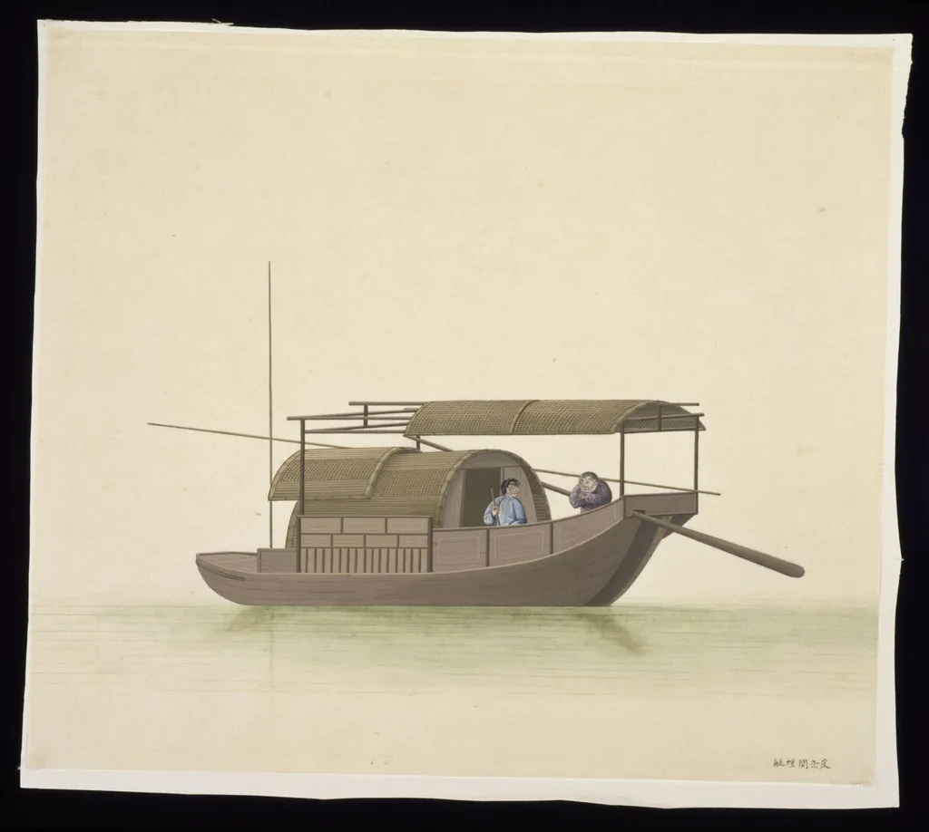 Pimp's Boat, by Unknown, paint, 1810