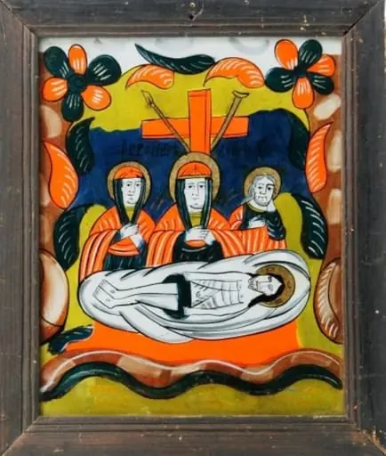 Plângerea lui Iisus (Prohodul), by Unknown